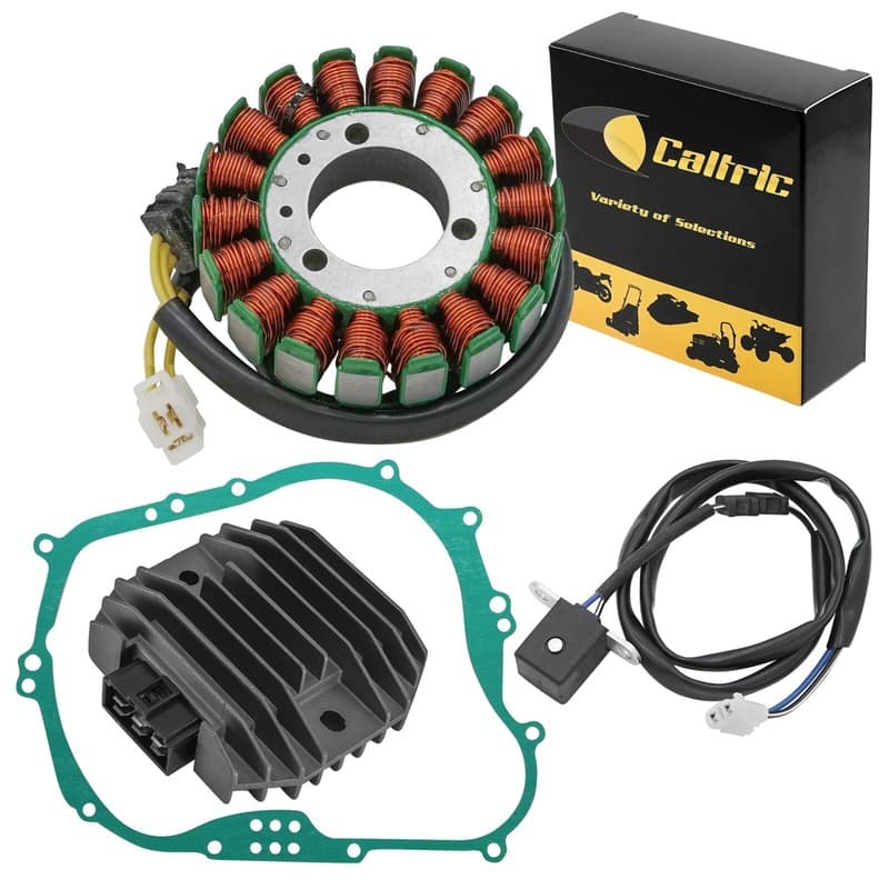 Stator & Gasket & Regulator for Kawasaki Bayou 300 KLF300 2X4 1992 1993-2001
