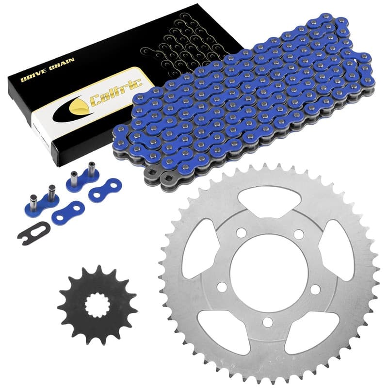 Blue Drive Chain And Sprocket Kit for Suzuki GSX650F GSX650Fa 2008-2016