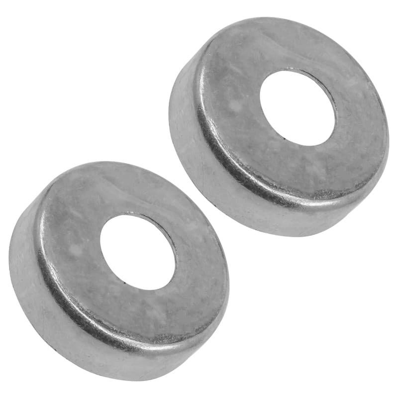 Caltric Rear Swingarm cover Thrusts For Yamaha Banshee YFZ350 1987-2006