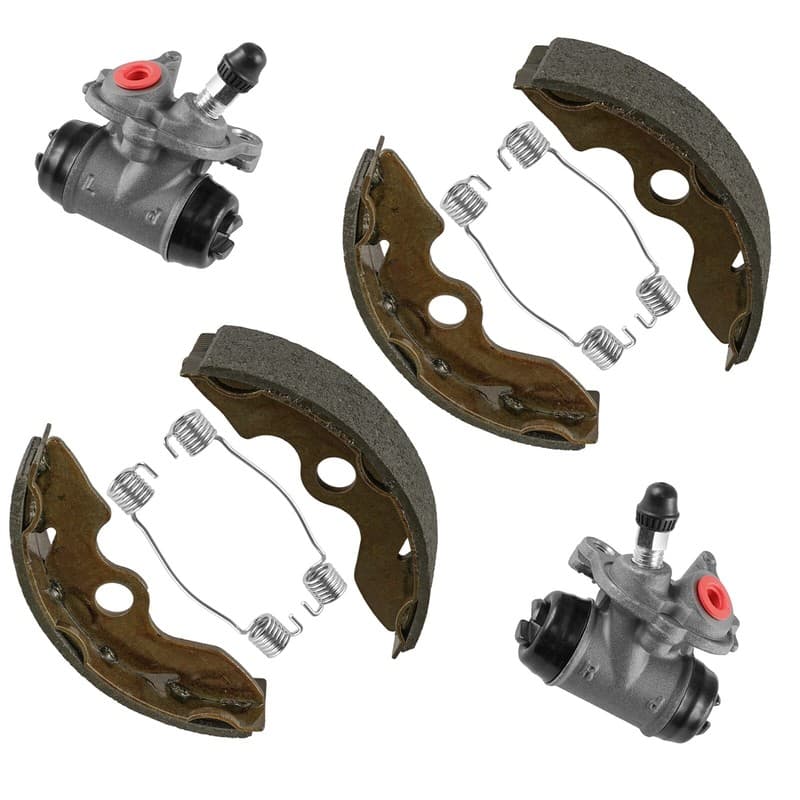 Front Wheel Brake Cylinder w/Shoes for Honda Recon 250 TRX250TM 2002-09 2011-23