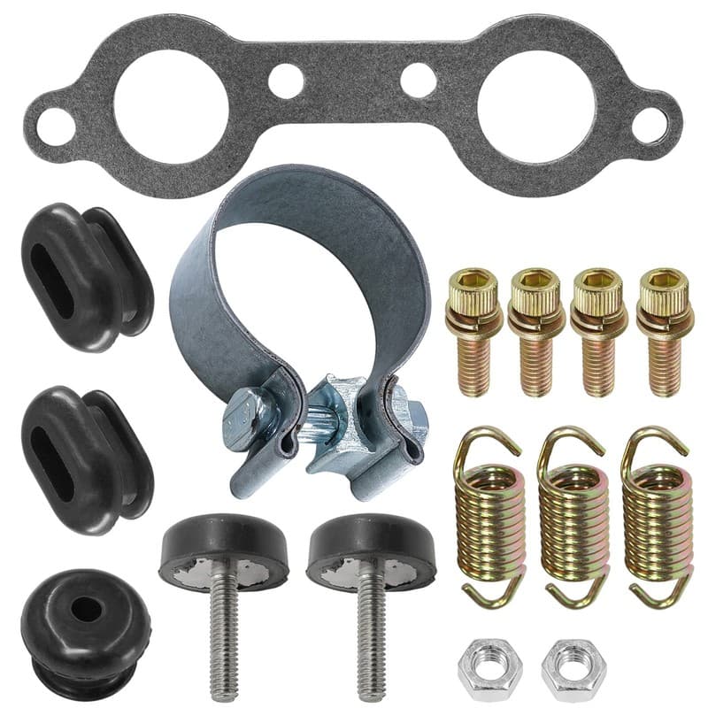 Exhaust Muffler Silencer Kit for Polaris RZR 800 / S 800 / 4 800 EFI 2008 - 2014