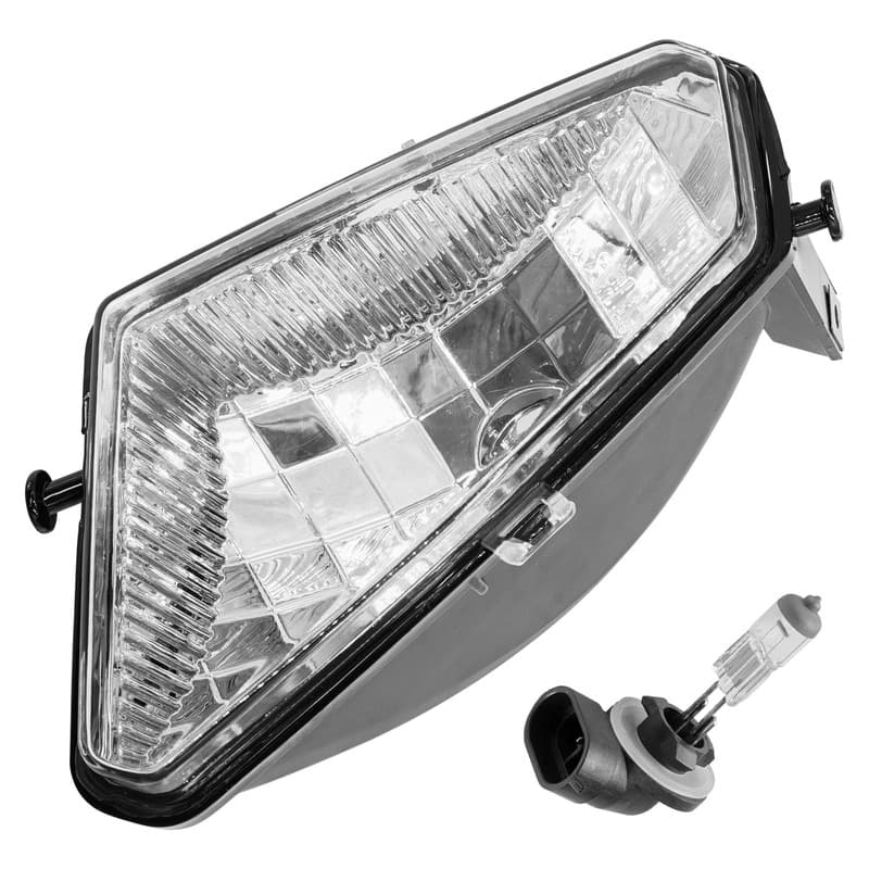 Left Headlight & Bulb For Polaris Sportsman 700 EFI 2005-2007 / X2 700 EFI 2008