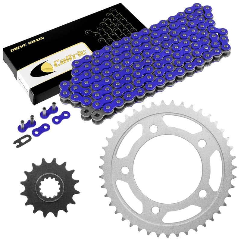 Celox Drive Chain & Sprockets Kit Fits Honda CBR900RR Fire Blade 1993-1995 Blue