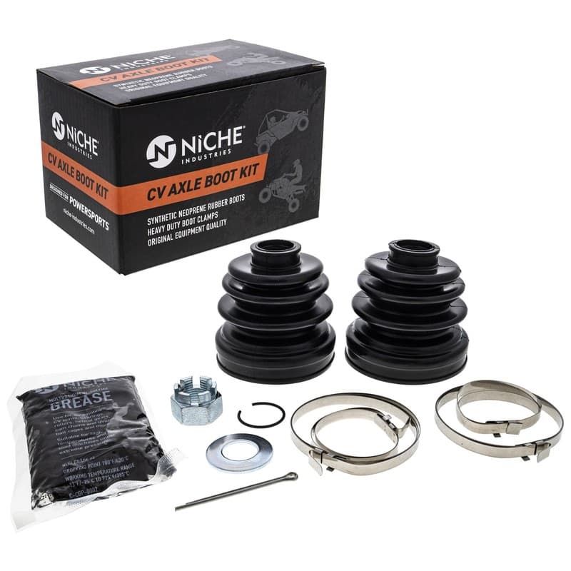 NICHE Rear CV Axle Boot Kit for Polaris Ranger 500 XP 700 2202904 2201373