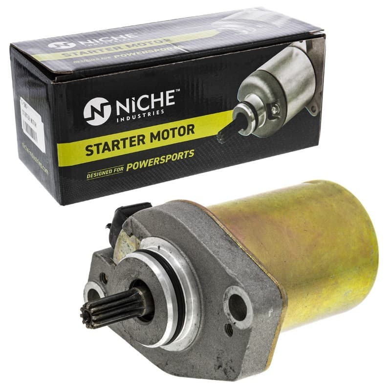 NICHE Starter Motor Assembly for Yamaha Zuma 50 YW50 4WX-H1800-01-00
