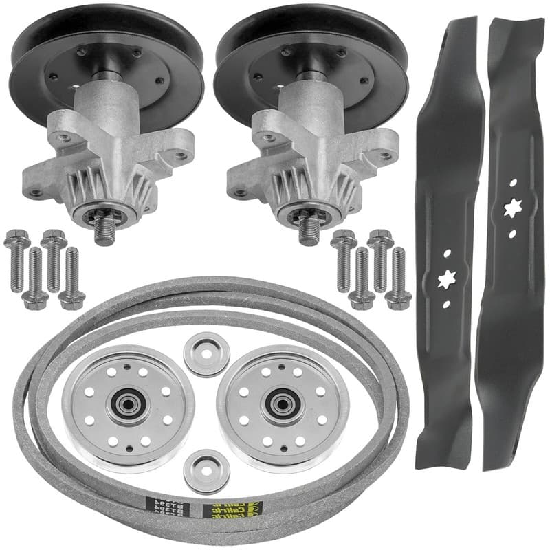 Deck Spindle w/ Pulley Blade Belt for MTD 13AX60 Yard-Man 618-0659 42"