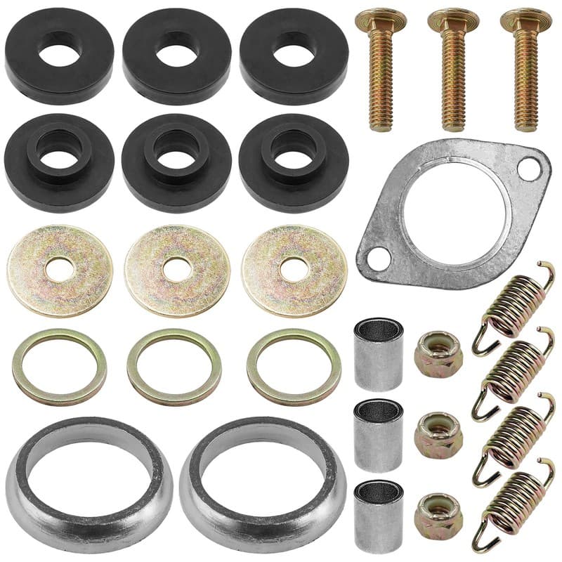 Exhaust Muffler Kit for Polaris Sportsman 500 4X4 HO 2001-2006