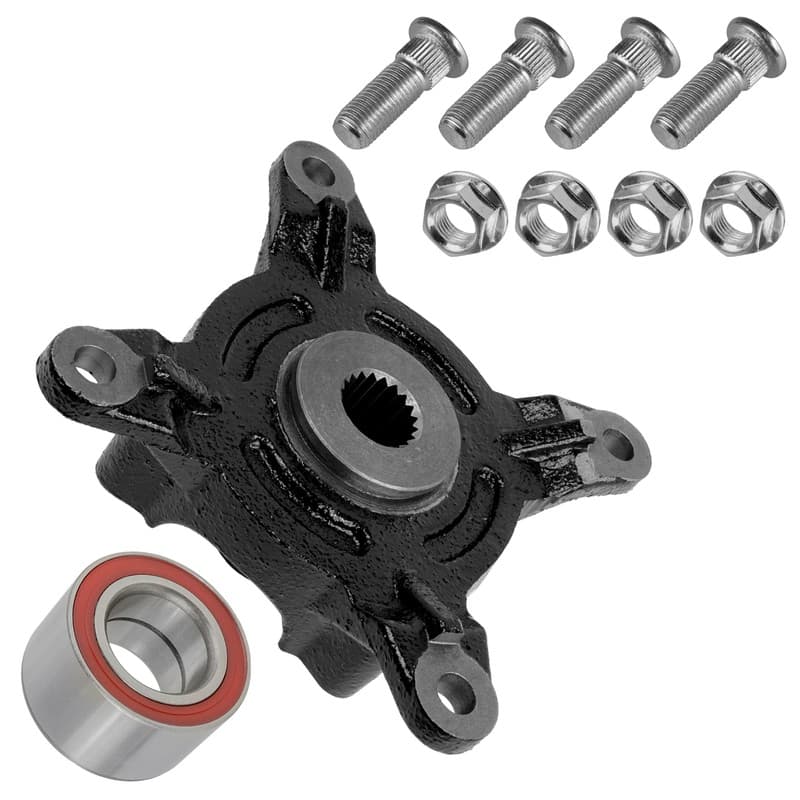 Front L/R Wheel Hub w/ Bearing & Hardware for Polaris Ranger 700 2006-2009