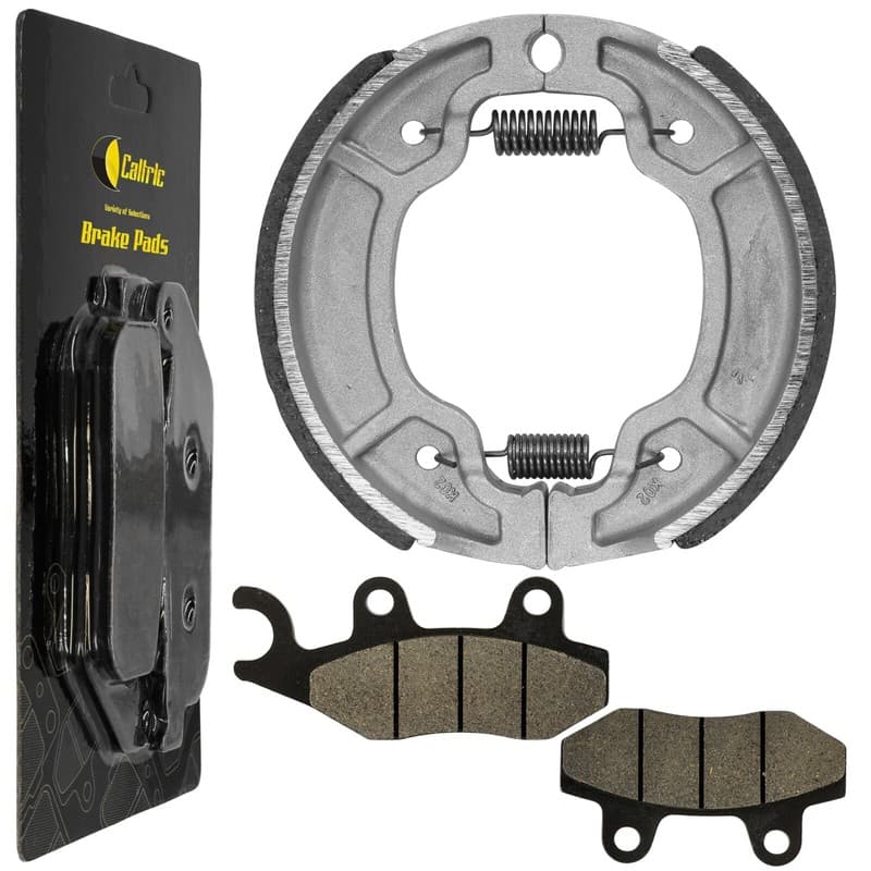 Front Brake Pads and Rear Brake Shoes for Yamaha TTR230 TT-R230 2005-2020