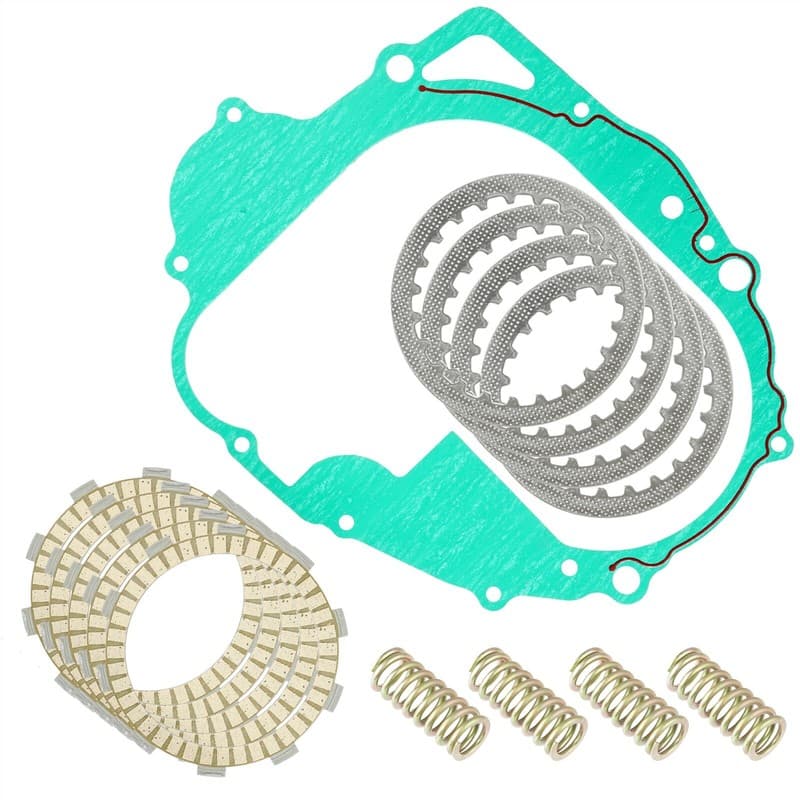 Clutch Friction Steel Plates Gasket fits Yamaha Moto-4 YFM200D 1985 1986 - 1989