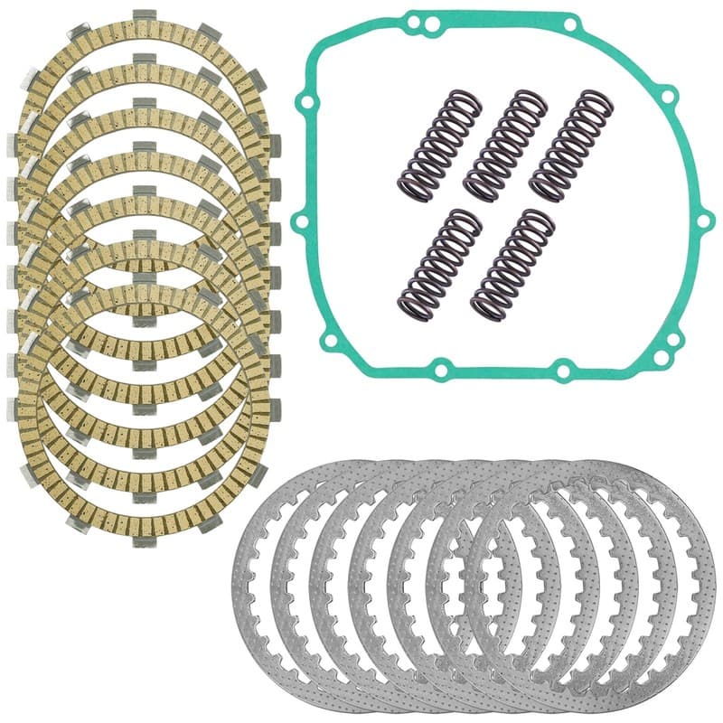 Clutch Friction Plates And Gasket Kit for Kawasaki Ninja ZX-6 ZX600E 1993-2002