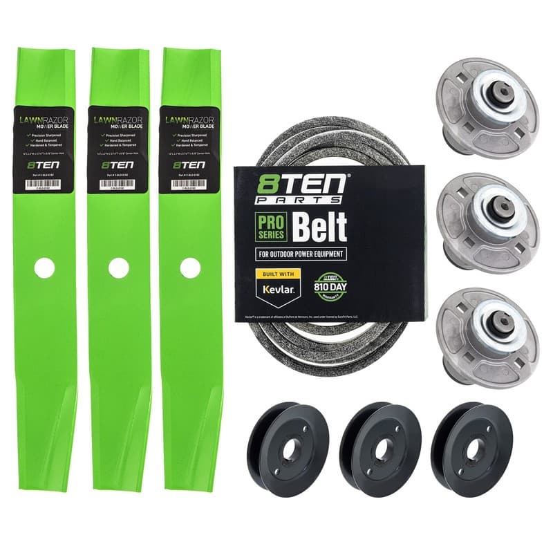 Blade Spindle Belt Pulley Kit for Ariens Gravely Mini Zoom 1540 51510000 40-Inch