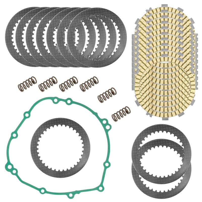 Clutch Friction Plates Gasket Kit for Kawasaki ZX10R ZX-10R Ninja ZX1000 2006-10