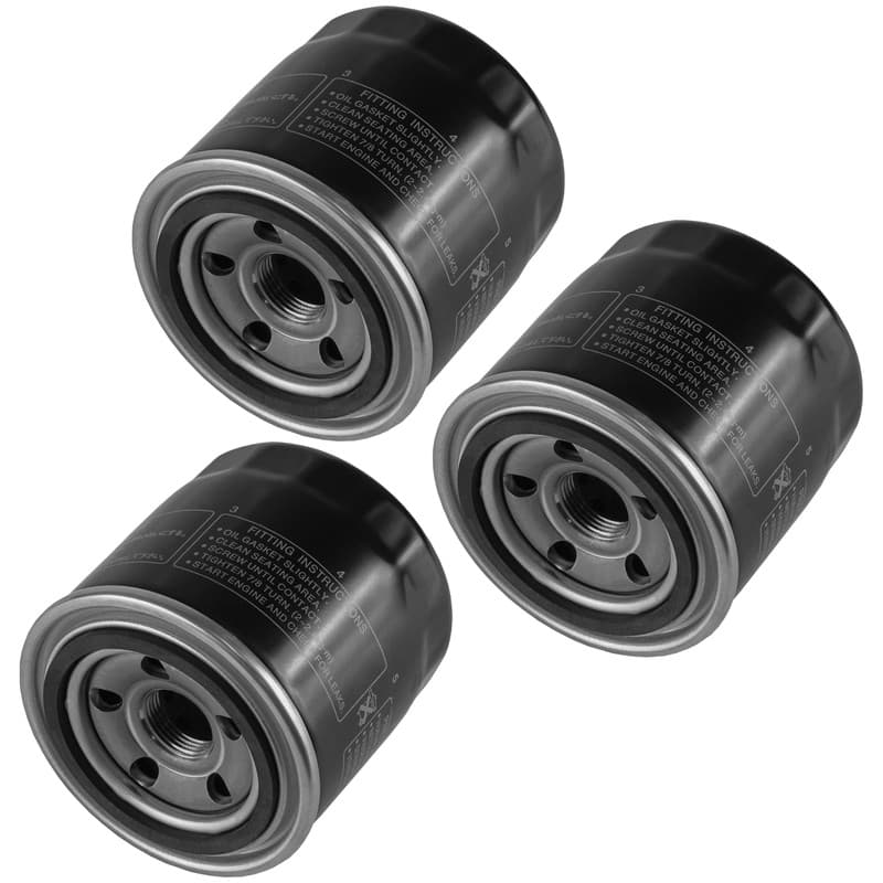 3 Oil Filter for Honda VT500FF Ascot VT500 ED EF Eurosport VT500C 500 Shadow