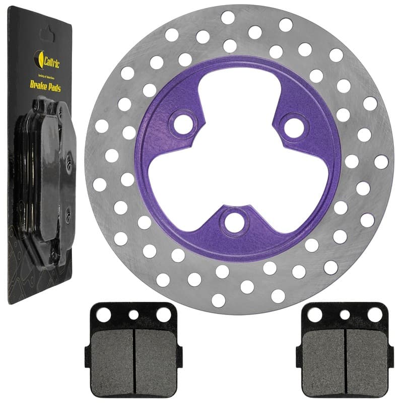 Front Left or Right Brake Disc w/Pad for Honda TRX250EX Sportrax 250 2x4 2001-08