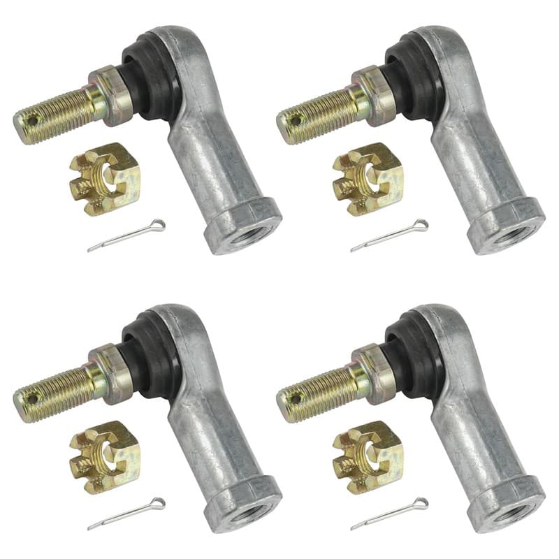 Front Left & Right Tie Rod Ends For Club Car Carryall 1 6 / 242 252 300 500 502