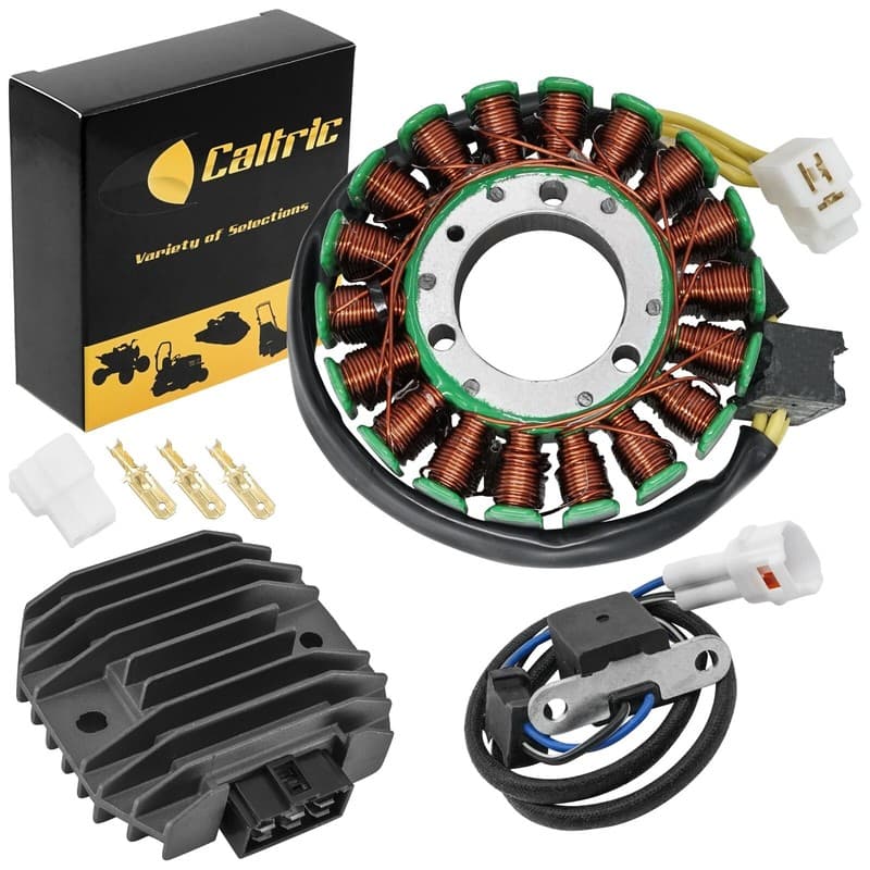 Stator & Regulator Rectifier W/Pickup Coil for Kawasaki Bayou 220 KLF220 96-02