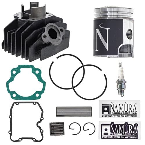 NICHE Cylinder Namura Piston Gasket Kit for Yamaha PW80 Big Wheel BW80 18E-11311