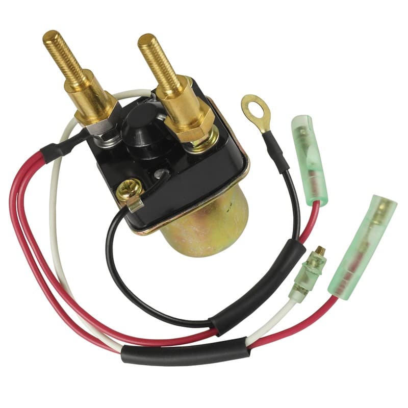 Starter Solenoid Relay for Kawasaki Js550 550 Sx 1982-1991 4-Wire Long Bolts New