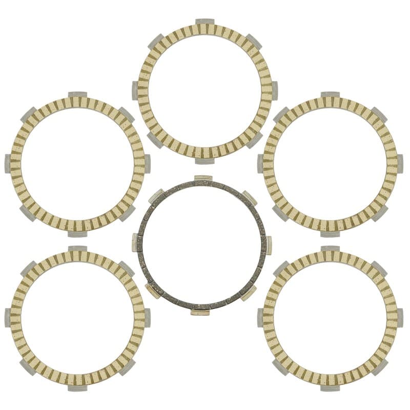 Caltric Clutch Friction Plates and Steel Plates for Honda CRF230F 2003-2017