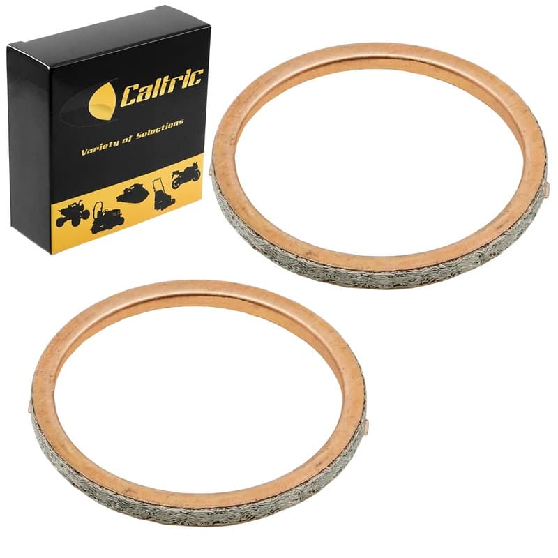 2 Exhaust Muffler Pipe Gaskets for Polaris Predator 500 2003-2007
