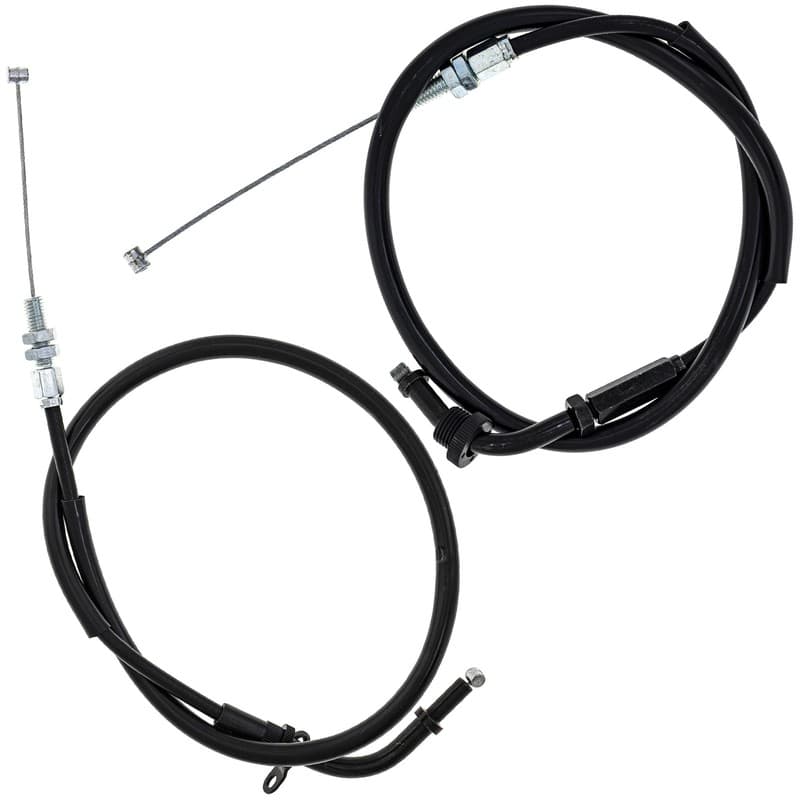 NICHE Push Pull Throttle Cable Set Kawasaki GSXR1000 GSXR600 GSXR750