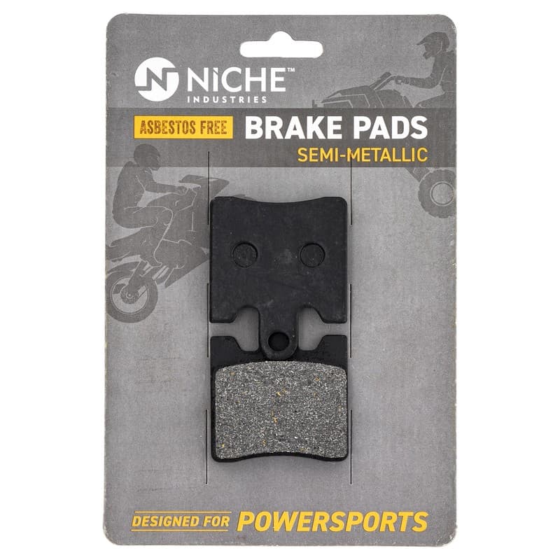 NICHE Brake Pad Set for Suzuki Burgman AN400S 59301-14810 Front Semi-Metallic