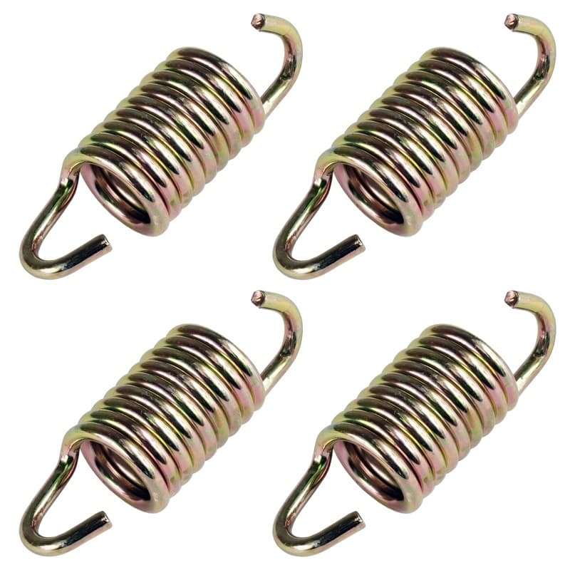 4x Exhaust Muffler Spring For Polaris Sportsman 400 HO 4X4 2001 2002 2003 - 2014