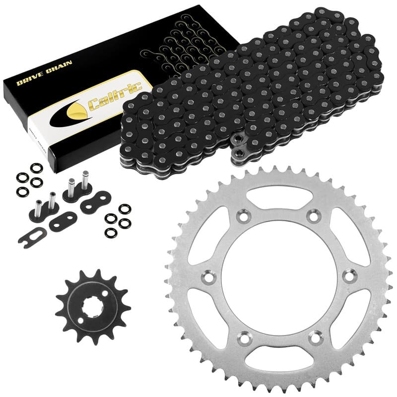 Black O-Ring Drive Chain & Sprocket Kit for Honda CRF150F 2003 2004 2005