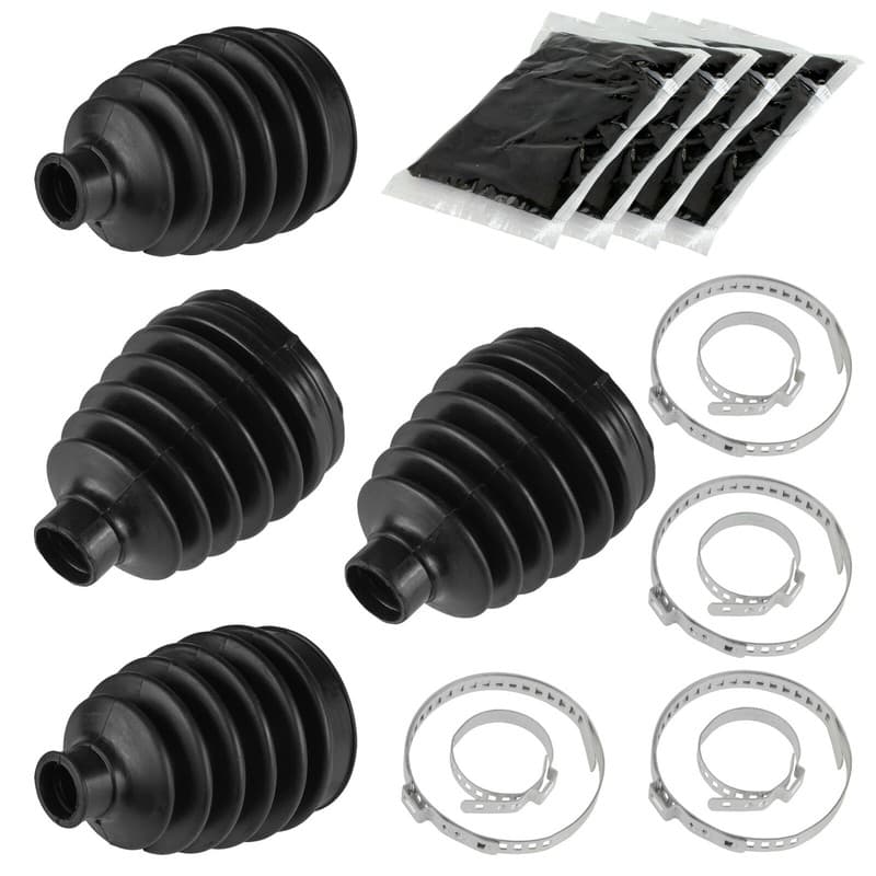 2 Front Axle Outer And Inner CV Boot Kit for Polaris Scrambler XP 1000 2014 2015