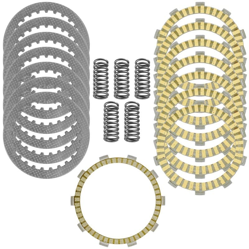Clutch Friction w/ Steel Plates And Springs Kit for Honda CBR600F4 2001-2006