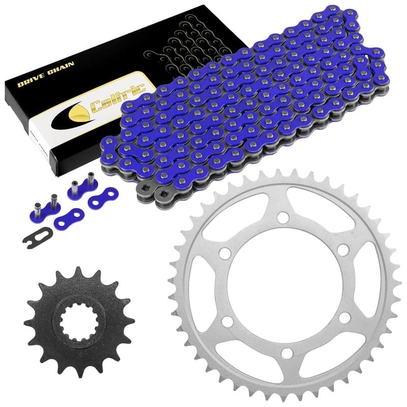 Drive Chain & Sprockets Kit Fits YAMAHA R1 YZF-R1 YZF1000R 1998 1999 2000-2003