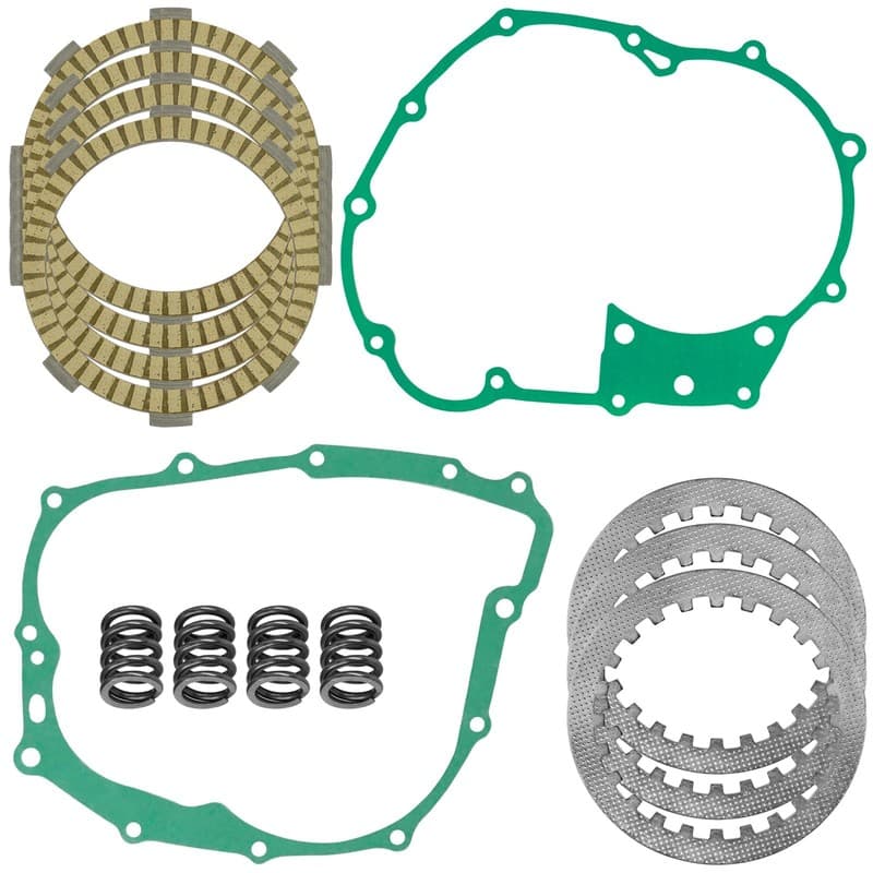 Clutch Friction Steel Plates And Springs Gasket Kit for Honda ATC200M 1984-1985