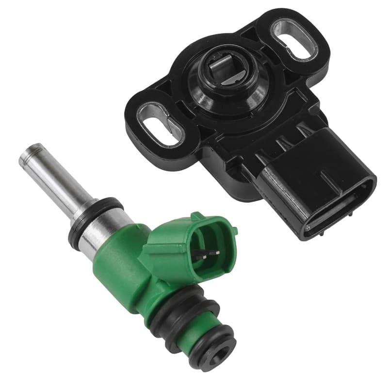 Fuel Injector with Throttle Sensor for Yamaha YFZ450R 2009 2010-2016 2018-2026