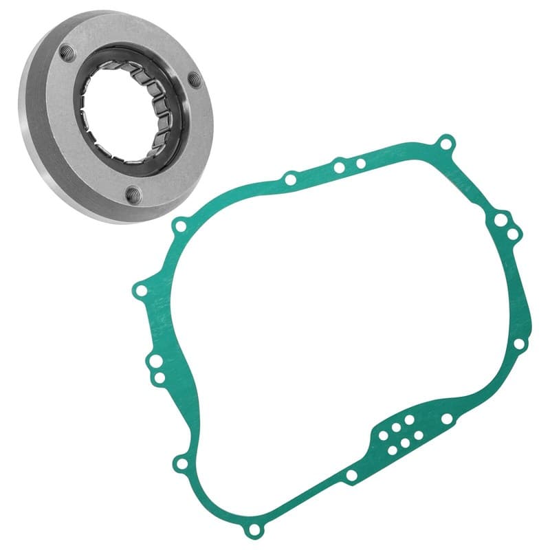 Starter Clutch One Way Bearing & Gasket for Kawasaki Bayou 300 KLF300 2X4 89-04