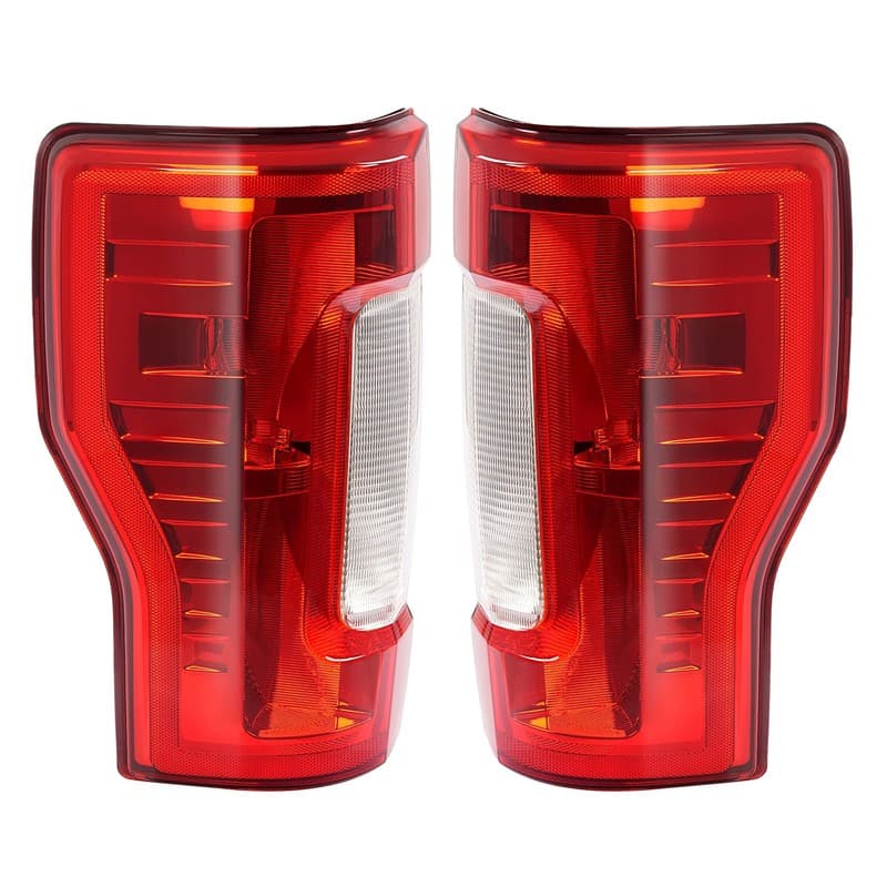 2PCS Red Tail Lights Brake Lamps For Ford F250 F350 F450 Super Duty 2017-2019 18