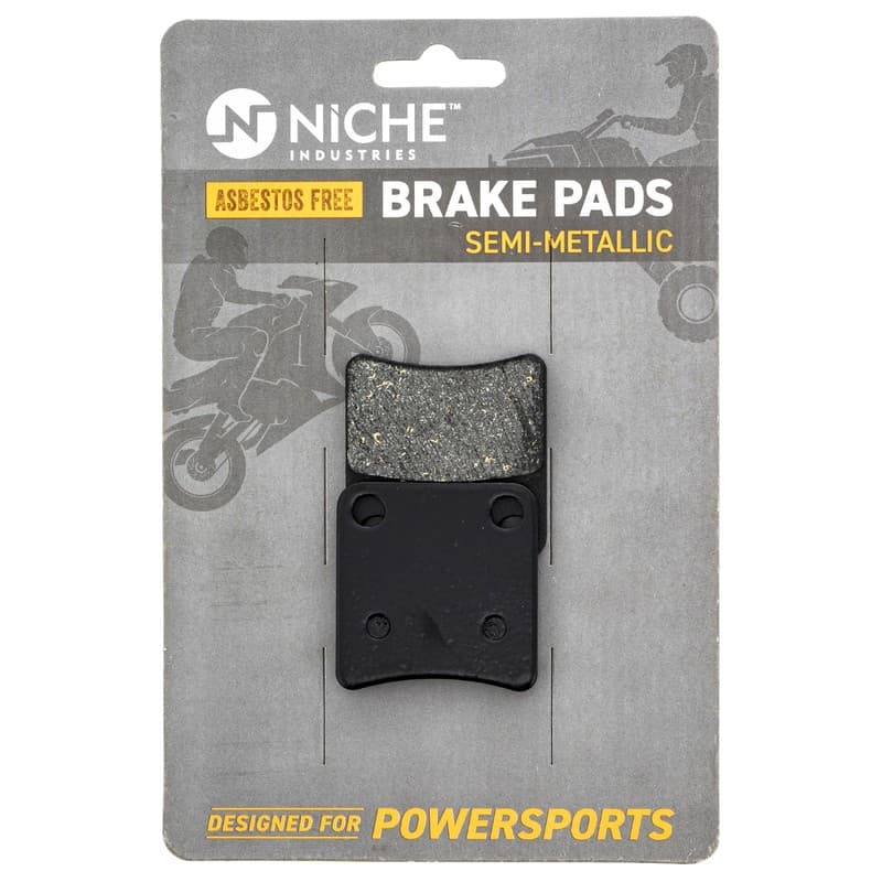 NICHE Brake Pad Set for Honda CRF1000L Goldwing 1800 F6B Parking Semi-Metallic