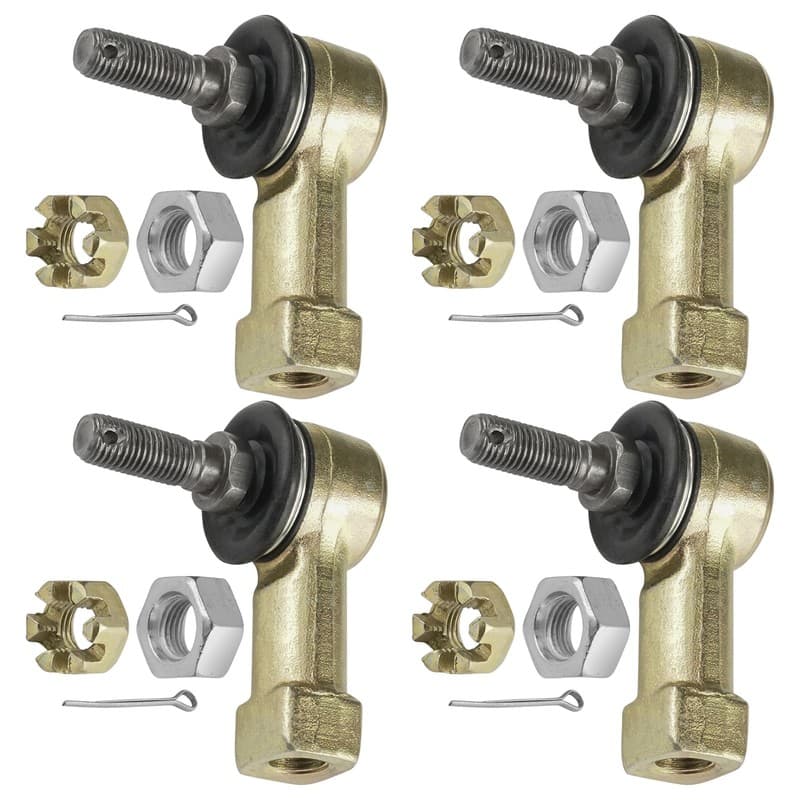 Two Sets Of Tie Rod End Kit for Honda TRX250R Fourtrax 250R 1986 1987 1988 1989