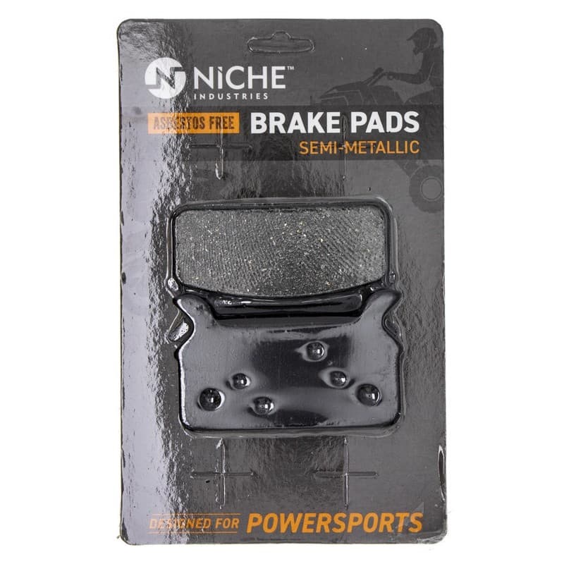 NICHE Brake Pad Set for Polaris 800 Trail Indy 500 Supersport Rear Semi-Metallic