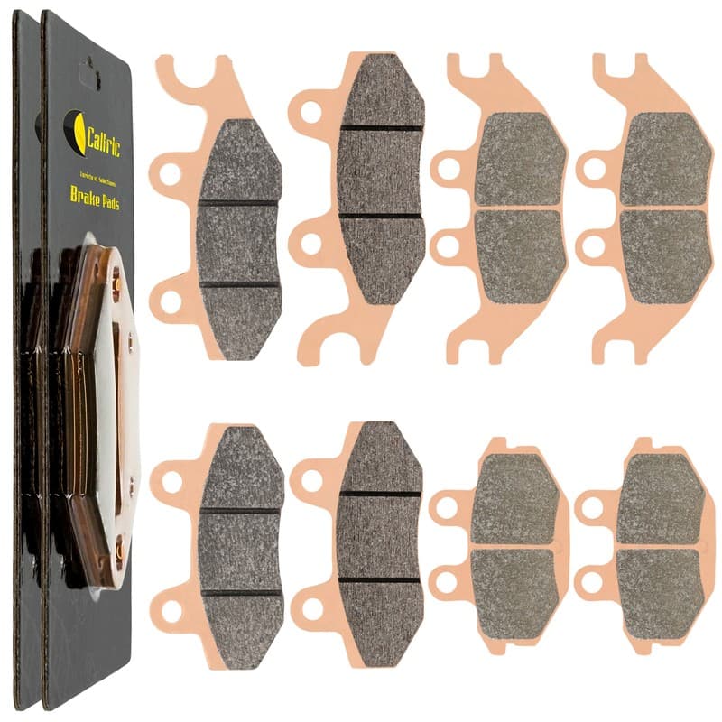 Front & Rear Sintered Brake Pads For Kawasaki KAF820 Mule PRO FX FXR FXT 16-2023