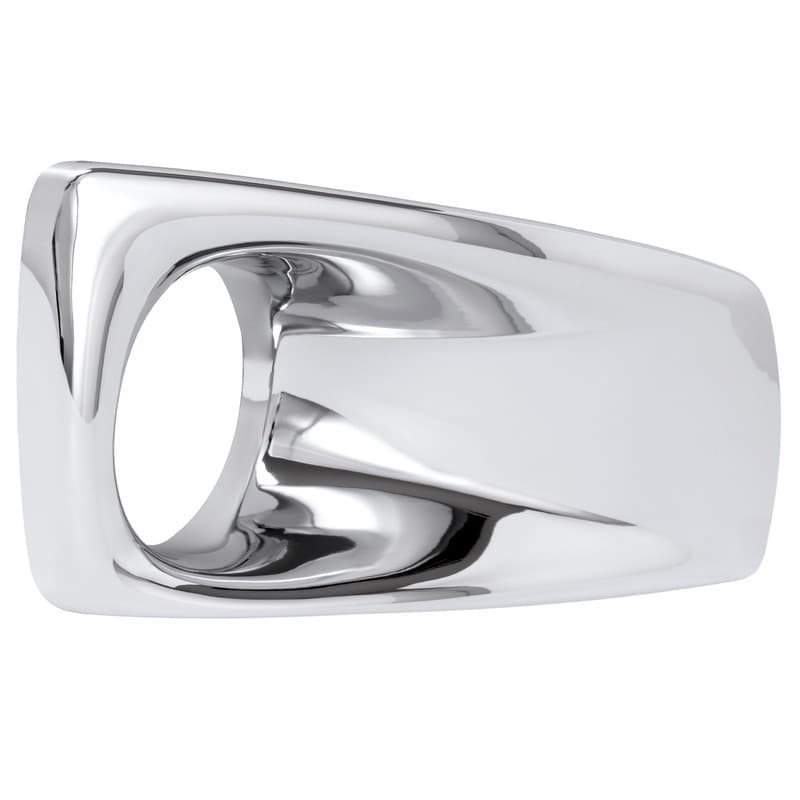 Passenger Side Fog Light Trim Fog Lamp Cover For Kenworth T660 2008-2015 Silvery