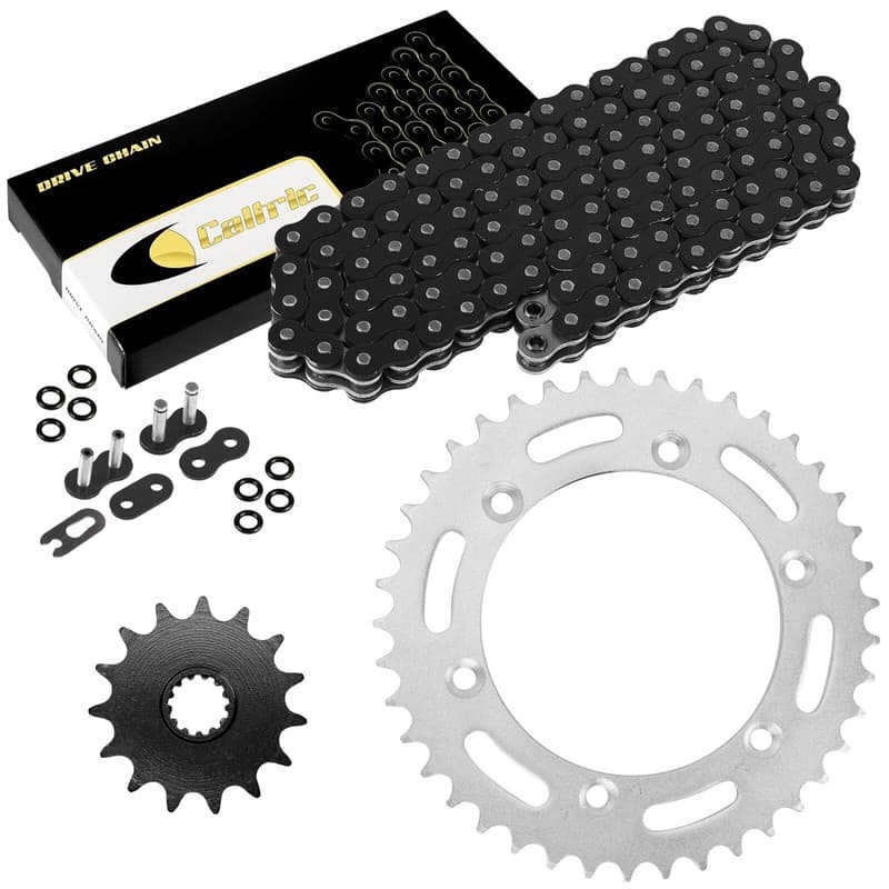 Black O-Ring Drive Chain & Sprockets Kit for Suzuki DR350Se / DR-Z400Sm