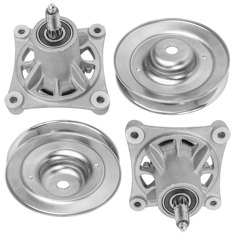 46" Deck Spindle with Pulley For Husqvarna EZ4624 RZ4622 RZ4623 RZ46i Z146 Z246