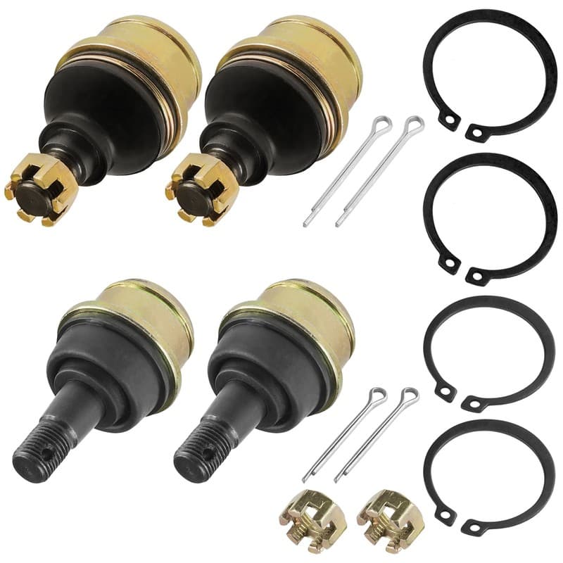 Ball Joints for Honda Rancher 420 TRX420FA 2007-2014 Front Upper Lower Lh Rh 4x