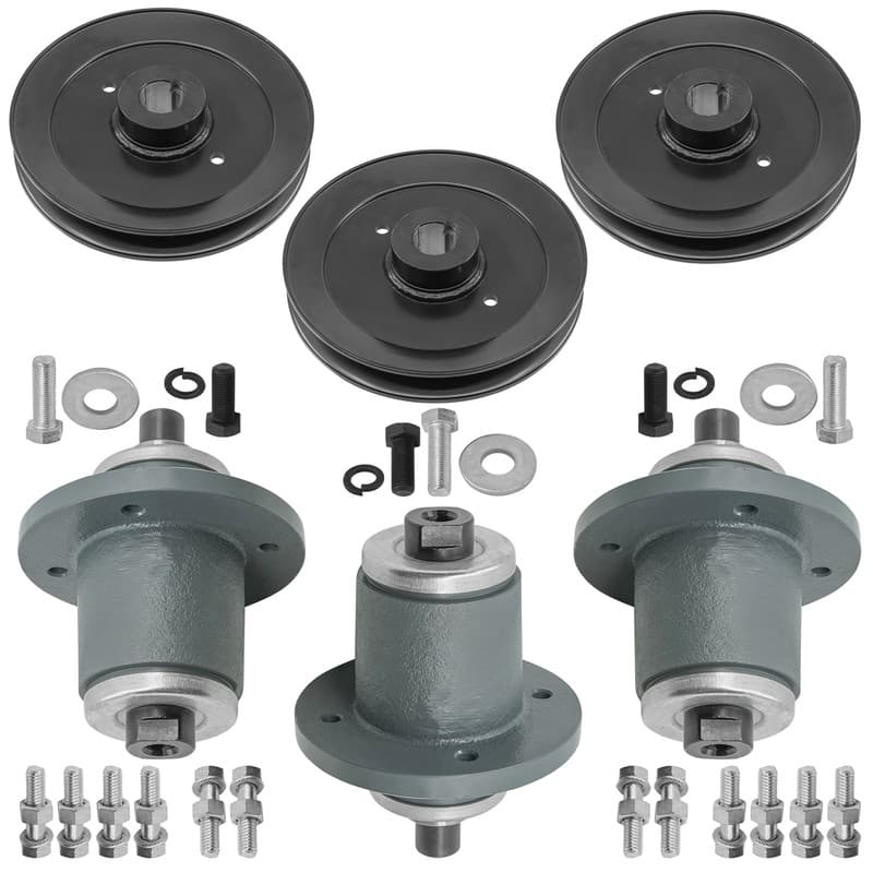72" Deck Spindle & Pulley for Bad Boy Diesel 11-15 1500cc 16-20 / Renegade 19-25