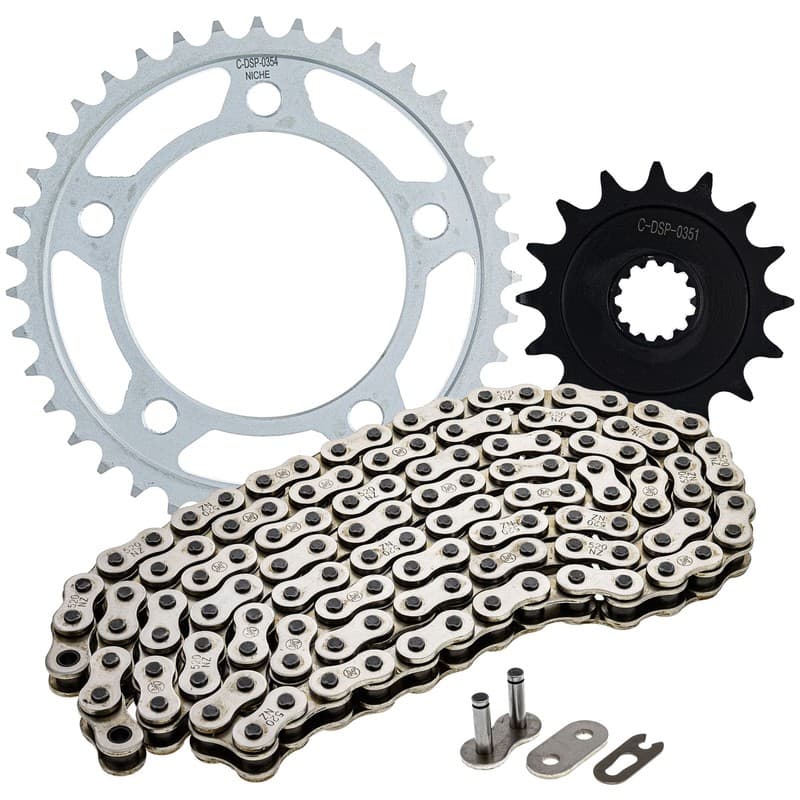 NICHE Sprocket Chain Set for Honda CTX700 NM4 16/39 Tooth 520 Front Rear Kit