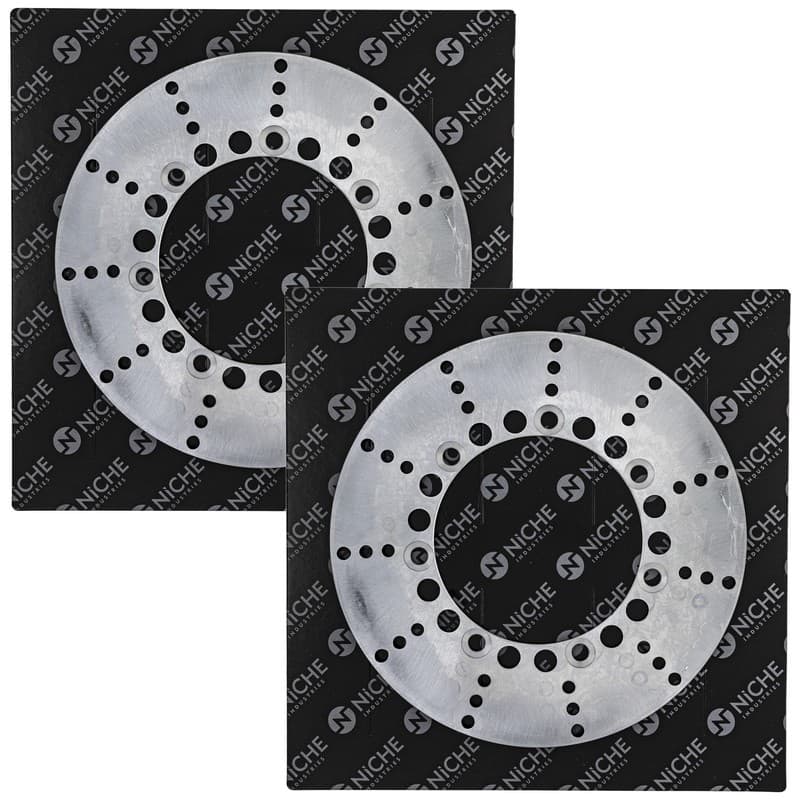 NICHE Front Brake Rotor Set for Kawasaki GPz550 GPz750 Vulcan 700 41080-1130
