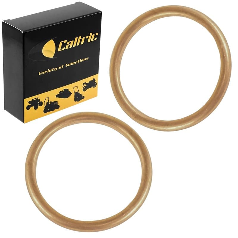 2-Pack Exhaust Pipe Gasket for Honda XL600V Transalp 600 1989