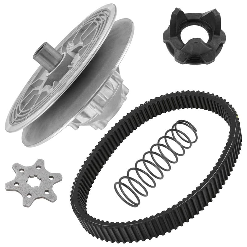 Secondary Clutch & Aramid Belt For Can Am Outlander 570 650 EFI 2017-2019 650