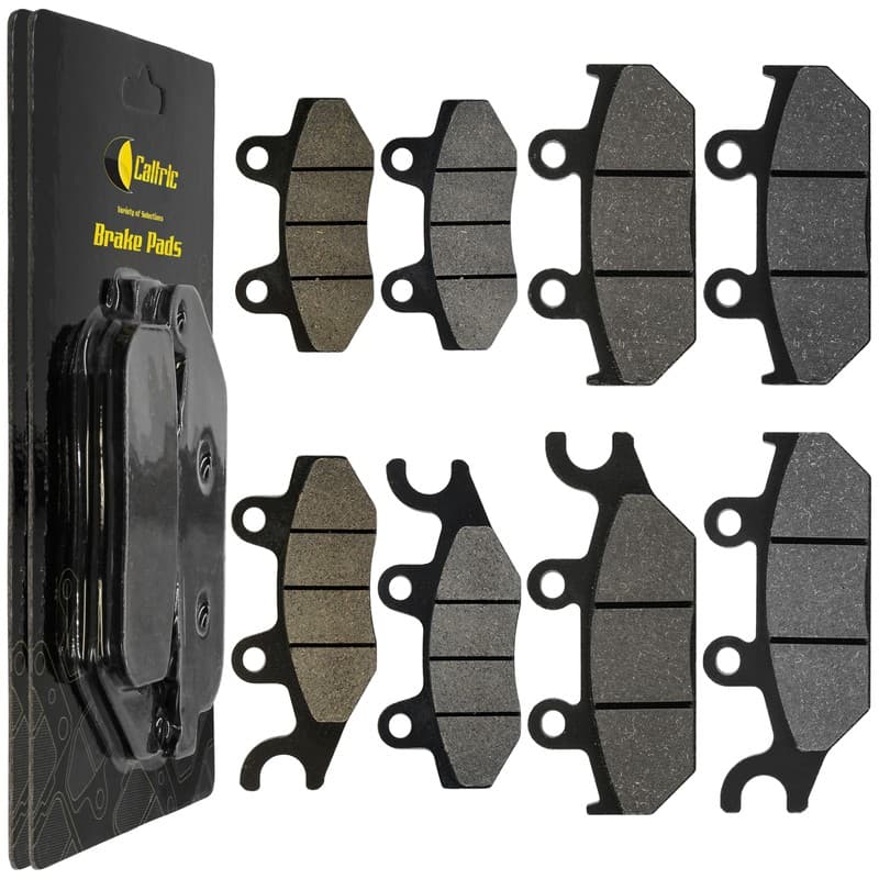 Front & Rear Brake Pads for Yamaha YXM70 Viking 14-2024 YXE85 Wolverine X2 19-24